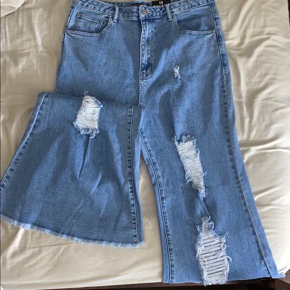 High waisted extra flare bell bottom jeans - Picture 2 of 4